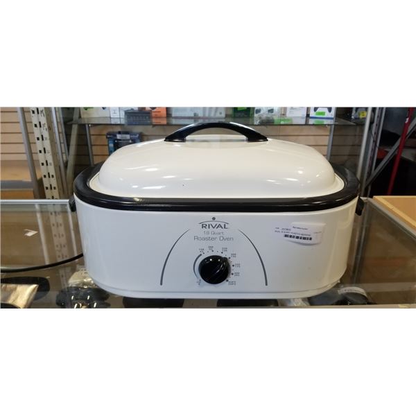 RIVAL 18 QUART ROASTER WORKING