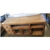 Image 1 : RUSTIC PINE CONSOLE TABLE