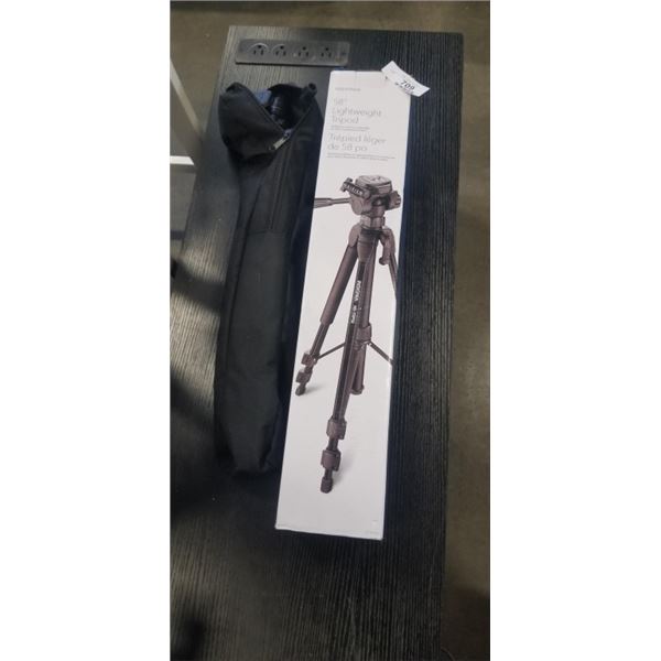2 INSIGNIA 58 INCH LIGHTWEIGHT TRIPODS