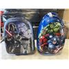 Image 1 : 2 KIDS ROLLING SUITCASES, STAR WARS AND AVENGERS