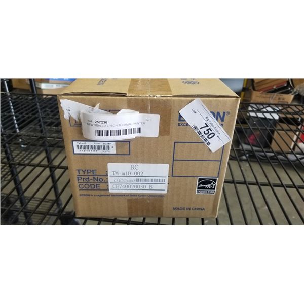 NEW SEALED EPSON THERMAL PRINTER, MODEL TM-M10