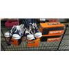 Image 1 : 4 NEW PAIRS OF SPARX CONVERSE STYLE SHOES, IN BOX WITH CARRY BAG, SIZE UK 38 AND 39