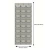 Image 2 : HANGING DOOR HOME STORAGE ORGANIZATION MULTI-USE STORAGE BAG