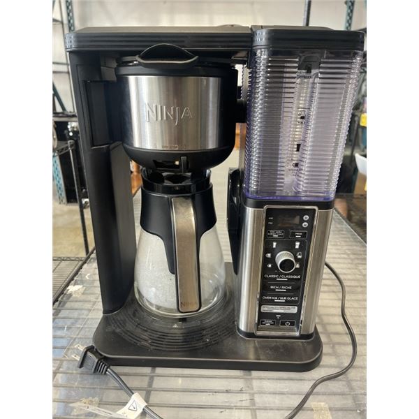 NINJA SPECIALTY COFFEE MAKER - TESTED WORKING