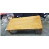 Image 1 : OAK COFFEE TABLE