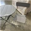 Image 2 : 3PC FOLDING PATIO BISTRO SET