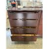 Image 2 : CASANA MODERN DARK FINISH 6 DRAER DRESSER