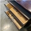Image 7 : CASANA MODERN DARK FINISH NIGHTSTANDS WITH 2 DRAWERS AND TRAY