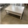 Image 1 : WHITE IKEA COFFEE TABLE