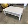 Image 2 : WHITE IKEA COFFEE TABLE