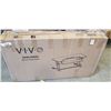 Image 1 : VIVO WHITE LARGE ELECTRIC DUAL MOTOR DESK FRAME
