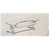 Image 2 : VIVO WHITE LARGE ELECTRIC DUAL MOTOR DESK FRAME