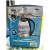 Image 2 : HAMILTON BEACH COMPACT 1L GLASS KETTLE - TESTED WORKING