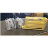 Image 1 : 2 NEW HEAVY DUTY SUCTION GLASSES SCRUBBERS AND EGG DISPENSER SHELF