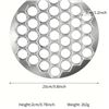 Image 2 : EASY-TO-USE ALUMINUM DUMPLING MAKER - 37-HOLE RAVIOLI PRESS FOR DIY DOUGH & PASTRY