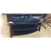 Image 2 : GLASS MEDIA STAND AND LG 42" TV