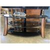 Image 2 : 3 TIER MEDIA STAND WITH SAMSUNG 52 INCH TV, WORKING