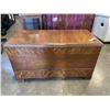 Image 1 : ANTIQUE CEDAR CHEST