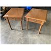 Image 1 : PAIR OF 1 DRAWER END TABLES