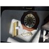 Image 2 : VINTAGE WALL CLOCK AND STOOL