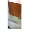 Image 3 : TEAK SLIDING DOOR MEDIA CABINET