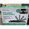 Image 1 : FIT FOUNDRY FOLDING WALKING PAD TREADMILL - TESTED WORKING, RETAIL $329
