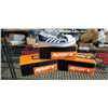 Image 1 : 3 NEW PAIRS OF SPARX CONVERSE STYLE SHOES, IN BOX WITH CARRY BAG, SIZE UK 41 AND 40