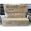 Image 1 : VIVO TRIPLE MONITOR DESK MOUNT, AND 2 VIVO DUAL MONITOR DESK MOUNTS