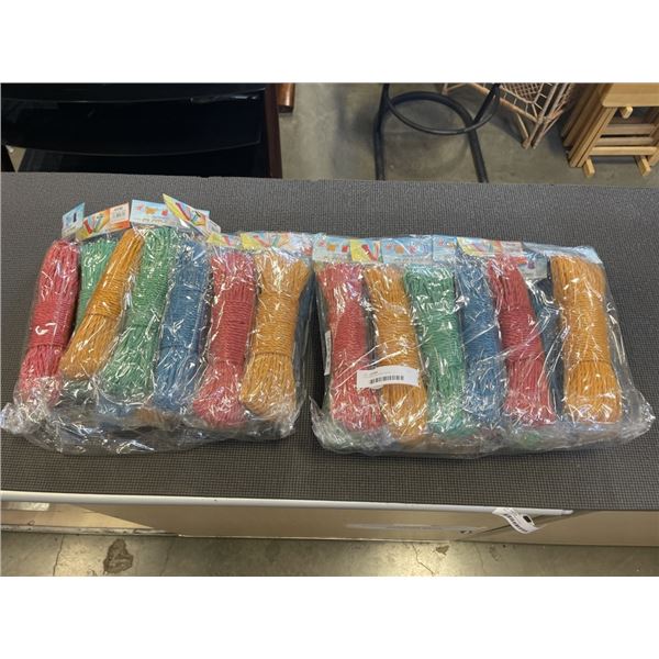 COLORED CLOTHES ROPE