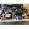 Image 1 : GUITAR HERO AEROSMITH NINTENDO WII GUITAR CONTROLLER WITH ASSORTMENT OF ELECTRONICS AND DVDS