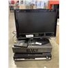 Image 1 : TOSHIBA  19 INCH TV, JVC COMPACT DISC PLAYER AND SMASUNG HOME THEATRE SYSTEM PLAYER