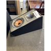 Image 2 : PAIR OF KLIPSCH R41SA 50W MODUAL SPEAKER, RETAIL $199, ONE IS MISSING CONE COVER