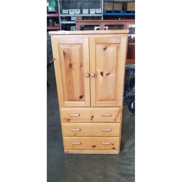 PINE HIGHBOY DRESSER