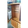 Image 2 : CANADIAN MADE TEAK SERVING CABINET WITH SLIDING DOORS
