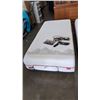 Image 1 : AS NEW DOUGLAS TWIN XL SUMMIT MATTRESS AND AS NEW TWIN SIZE ADJUSTABLE BED BASE, COMPLETE WORKING RE