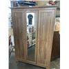 Image 1 : 2 DOOR WARDROBE WITH MIRROR DOOR