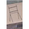Image 1 : VIVO BLACK EASEL STUDIO TV STAND