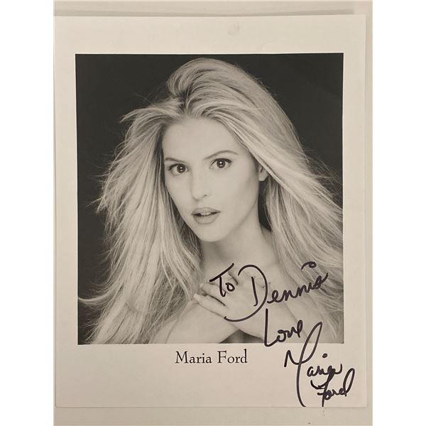 Angel Of Destruction Pin Up Maria Ford signed photo