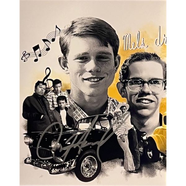 American Graffiti Ron Howard signed movie photo