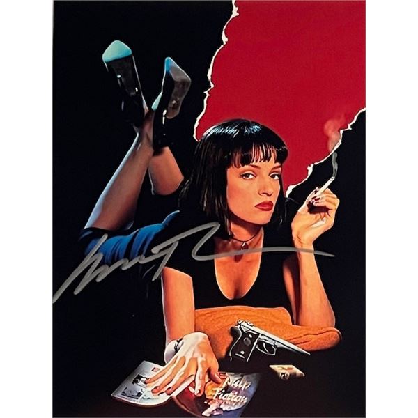 Pulp Fiction Uma Thurman signed photo