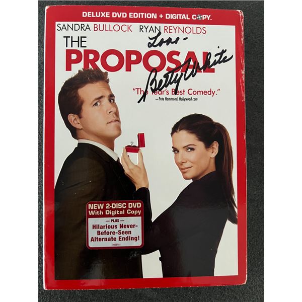 The Proposal Betty White signed DVD