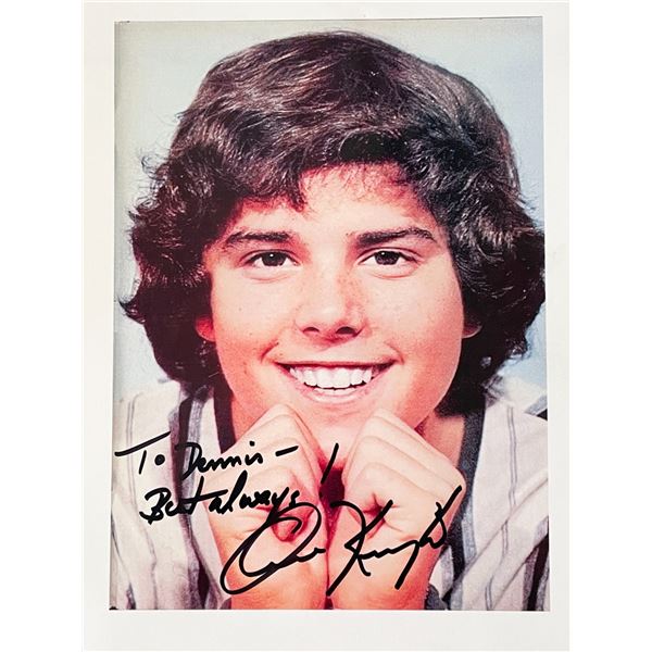 The Brady Bunch Christopher Knight signed photo