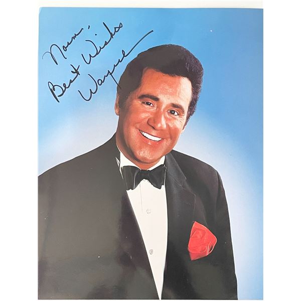 Wayne Newton signed photo