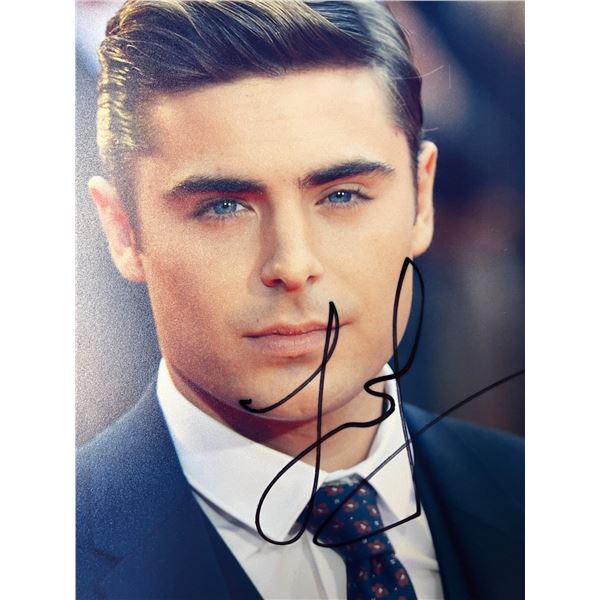 The Greatest Showman Zac Efron signed photo