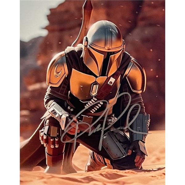 The Madolorean Pedro Pascal signed photo