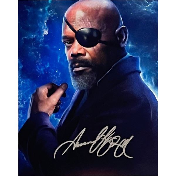 Marvel Samuel jacckson signed photo