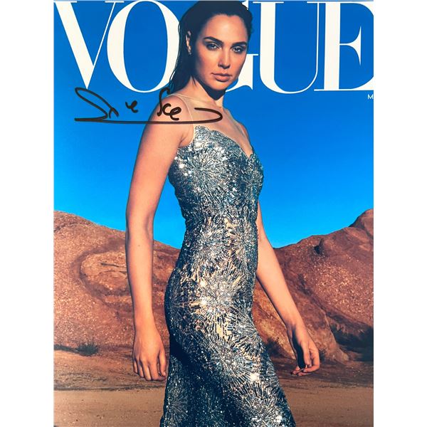 Wonder Woman Gal Gadot signed photo