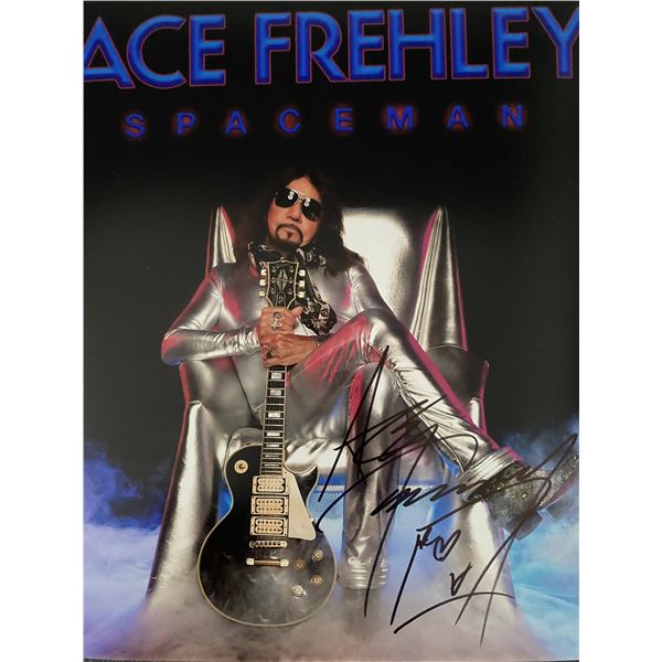 Kiss Ace Frehley  signed photo