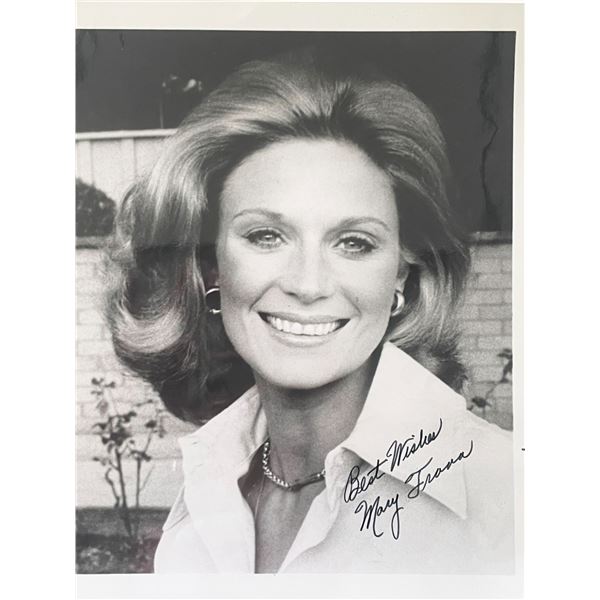 Newhart Mary Frann signed photo
