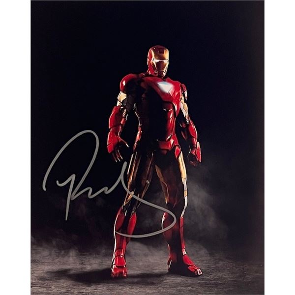 Iron Man Robert Downey Jr Signed Photo